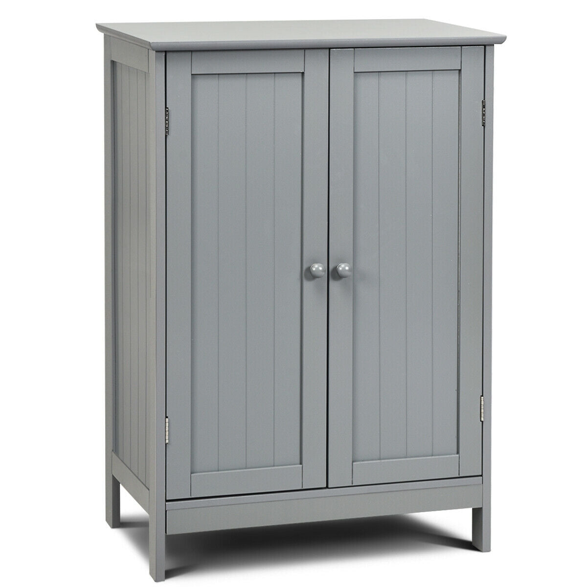 Bathroom Floor Storage Double Door Cupboard Cabinet, Gray Floor Cabinets at Gallery Canada