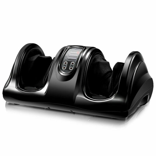 Therapeutic Shiatsu Foot Massager with High Intensity Rollers, Black