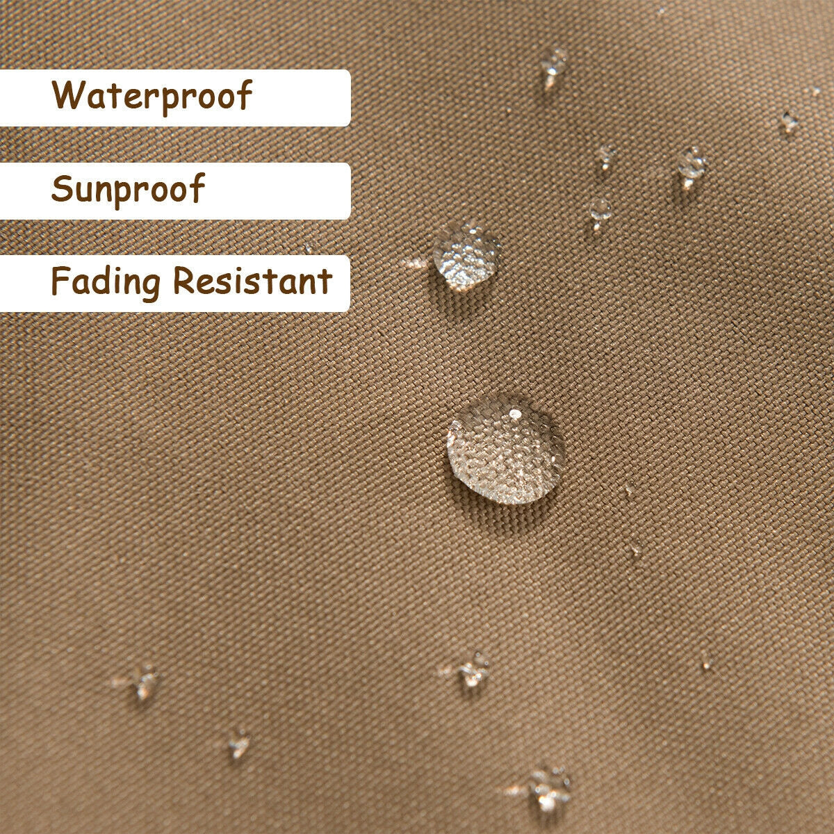 7 x 4.5 Feet Grill Gazebo Outdoor Patio Garden BBQ Canopy Shelter, Brown Gazebos at Gallery Canada