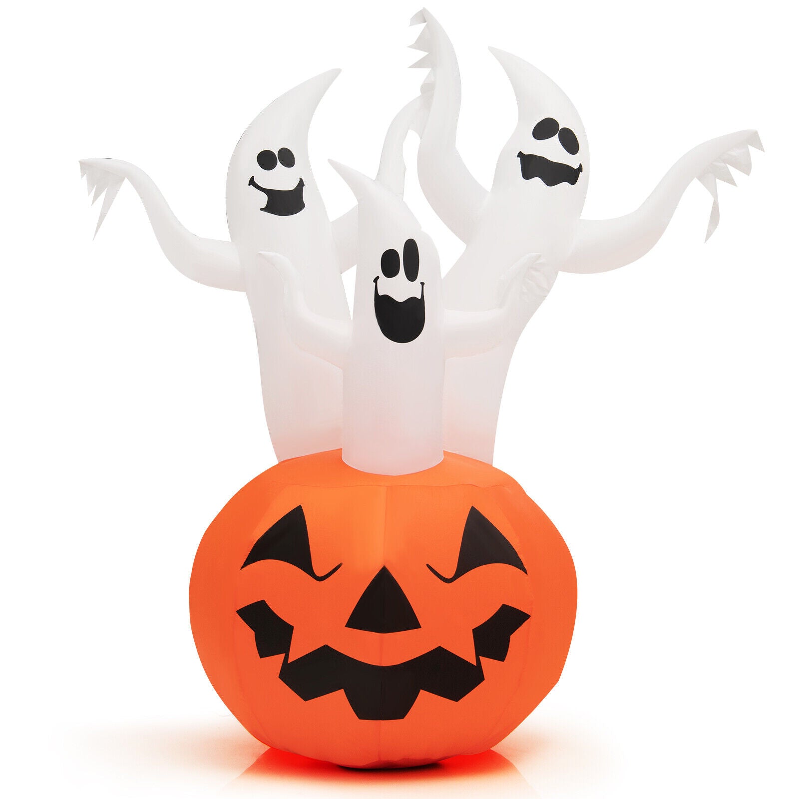 6 Feet Inflatable Halloween Ghosts, Pumpkin Decor, Rotating Lamp, Multicolor Halloween at Gallery Canada