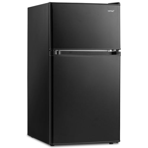 3.2 Cu. Ft Compact Mini Fridge with 5 Temperature Settings, Black