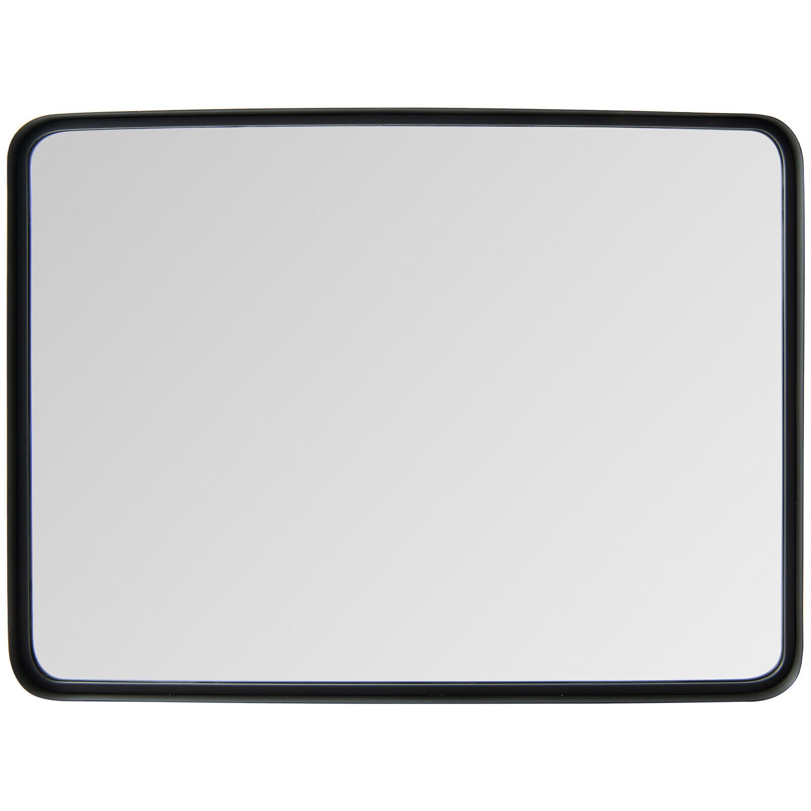Rectangular Wall Mount Bathroom Mirror, Solid Steel Frame, M, Black Wall Mirrors Black at Gallery Canada