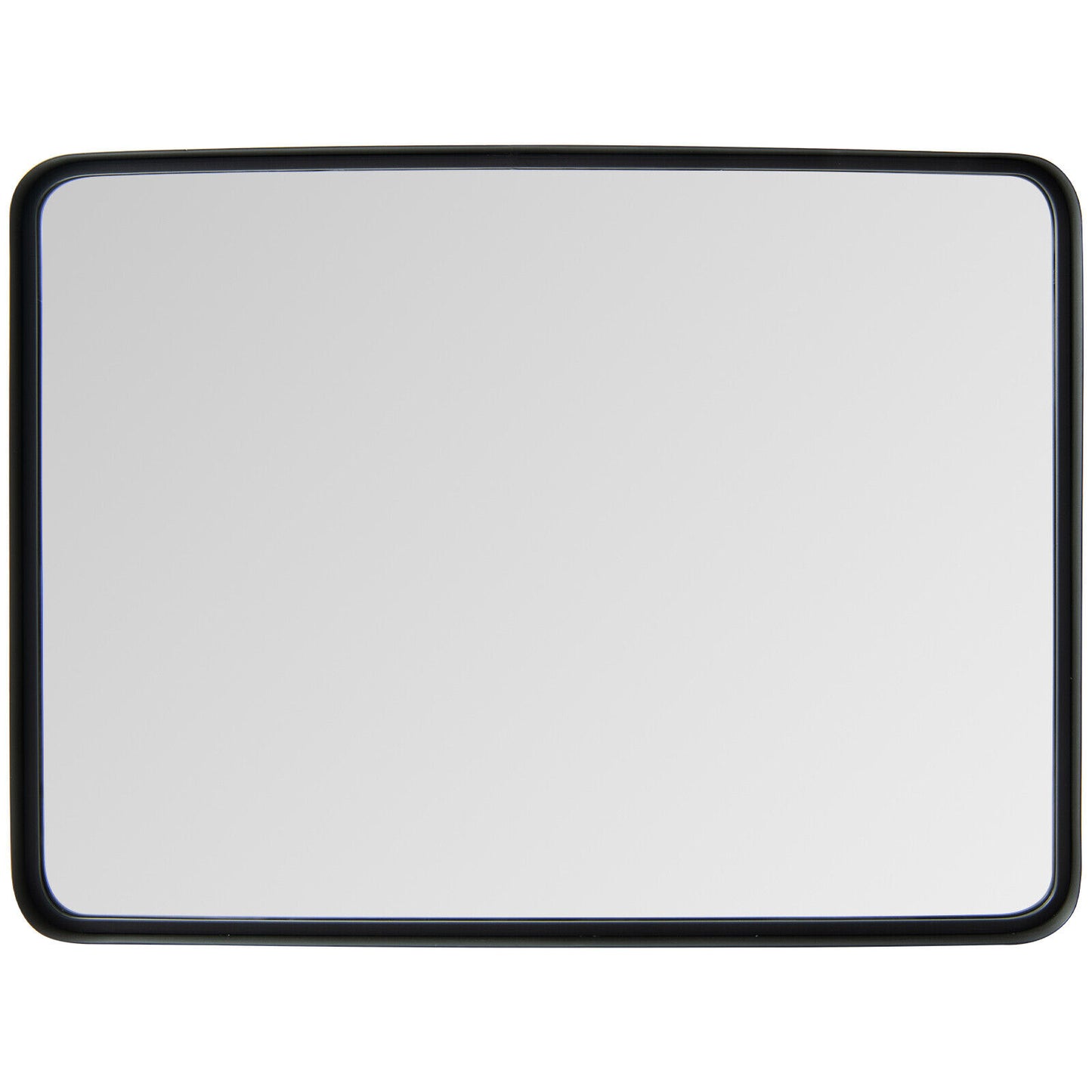 Rectangular Wall Mount Bathroom Mirror, Solid Steel Frame, M, Black Wall Mirrors Black at Gallery Canada