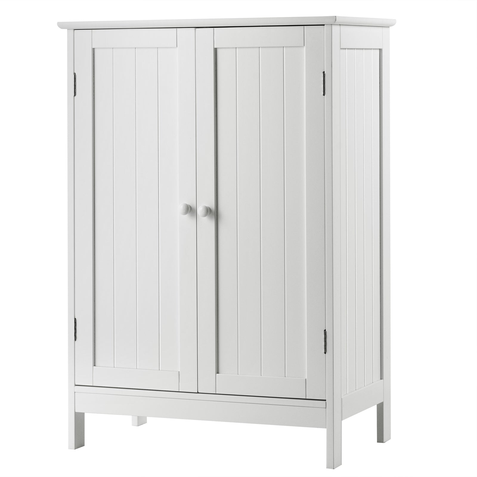 Bathroom Floor Storage Double Door Cupboard Cabinet, White Floor Cabinets at Gallery Canada