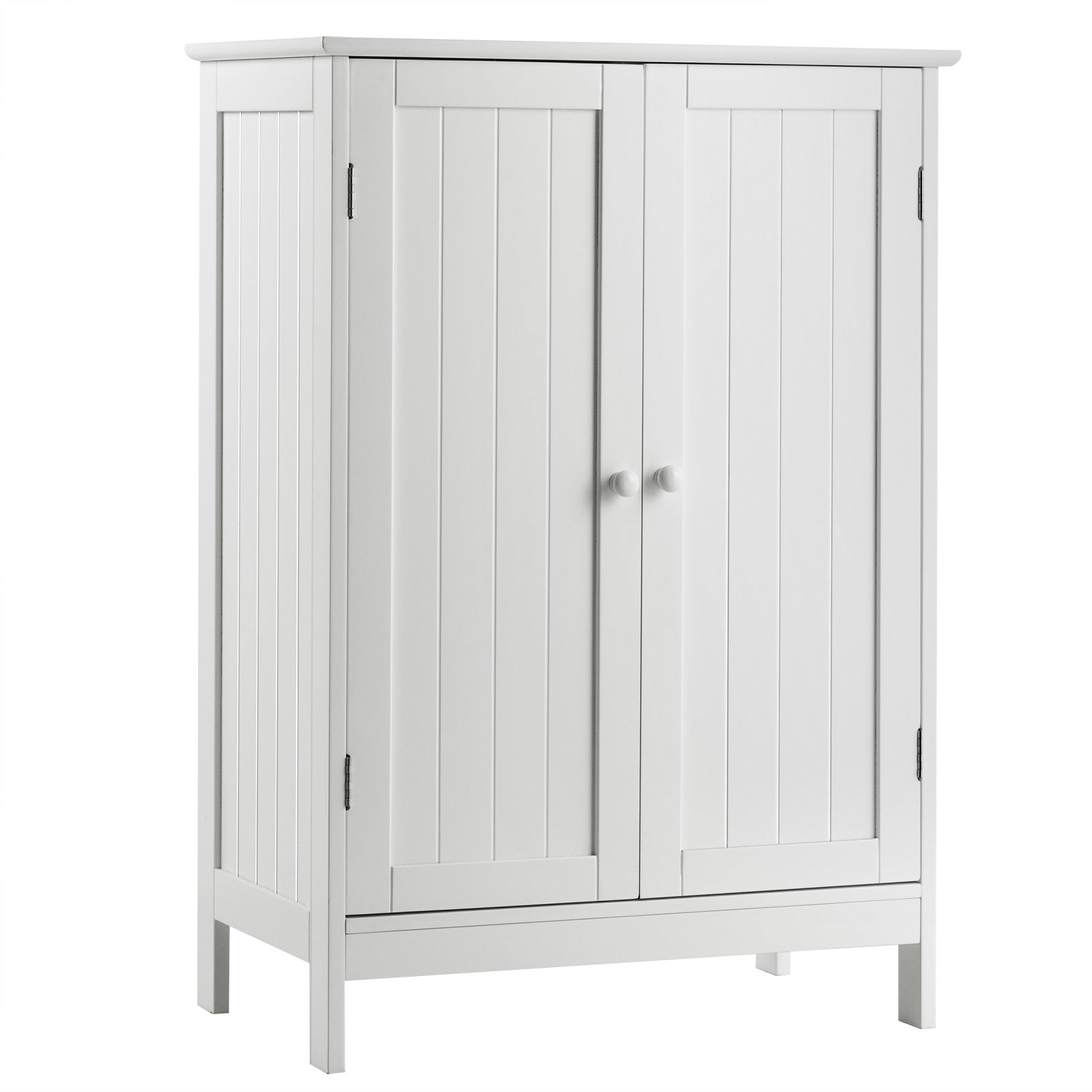 Bathroom Floor Storage Double Door Cupboard Cabinet, White Floor Cabinets at Gallery Canada