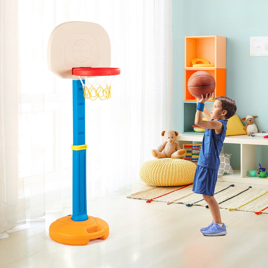 Kids Children Basketball Hoop Stand, Multicolor - Gallery Canada