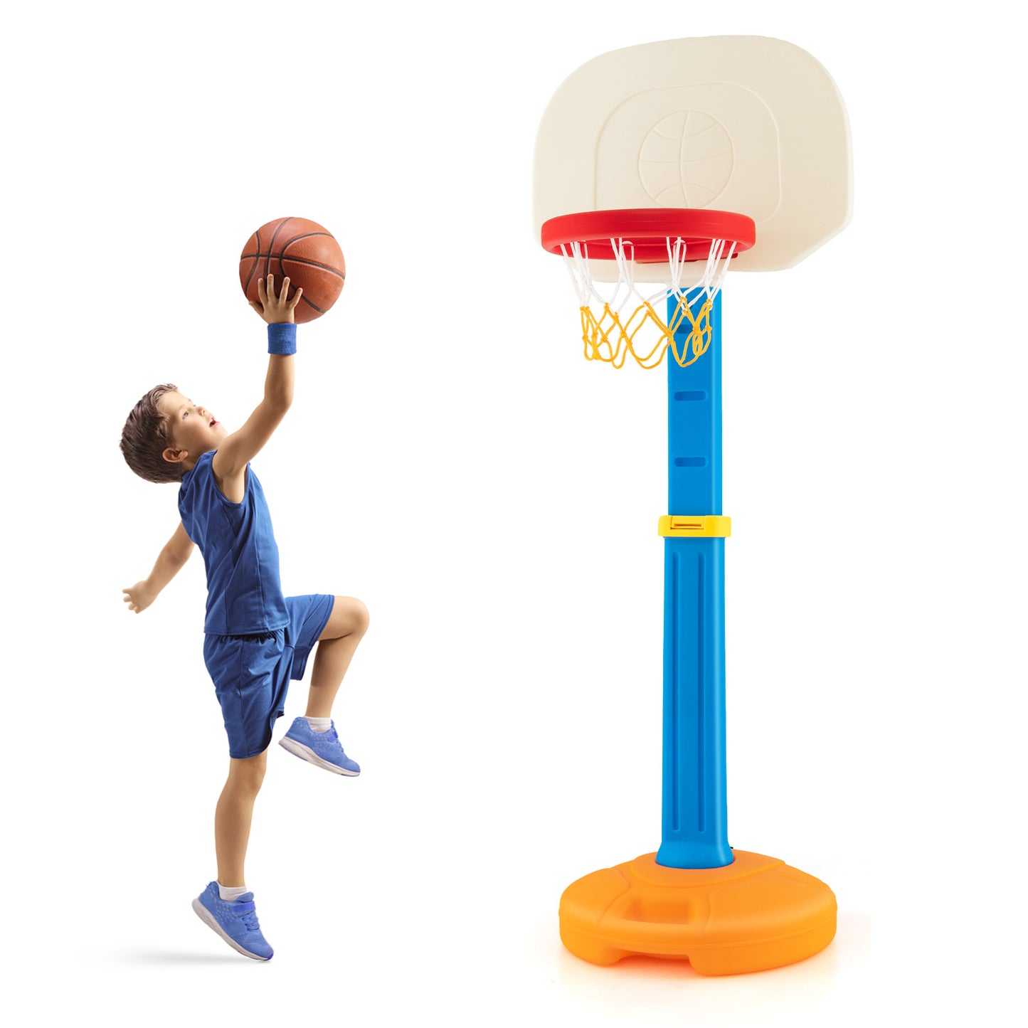 Kids Children Basketball Hoop Stand, Multicolor Toy Sports at Gallery Canada