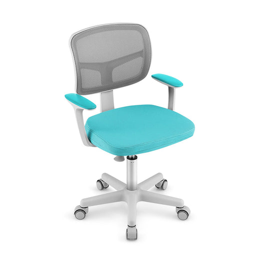 Adjustable Desk Chair with Auto Brake Casters for Kids, Green at Gallery Canada