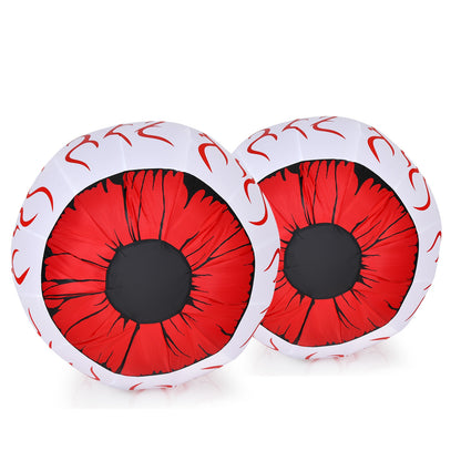 2 Pack 3 Feet Halloween Inflatable Eyeballs, Red Halloween at Gallery Canada