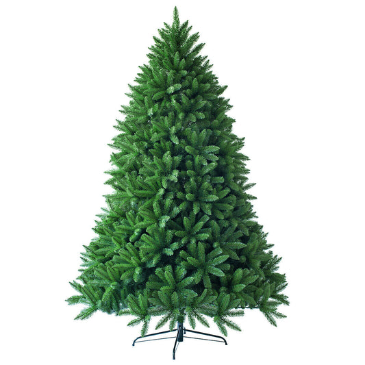 7.5 Feet Artificial Christmas Tree, 1968 Branch Tips, Green Christmas Tree Green at Gallery Canada