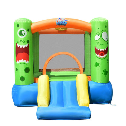 Inflatable Castle Bounce House Jumper Kids Playhouse with Slider, Multicolor Bounce House at Gallery Canada