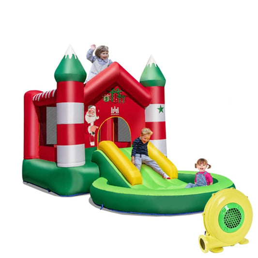 Inflatable Bounce House with Blower for Kids Aged 3-10 Years - Gallery Canada