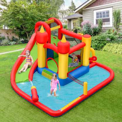 Inflatable Blow Up Water Slide Bounce House with 740W Blower Bounce House at Gallery Canada