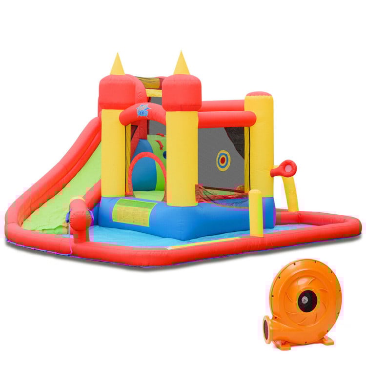 Inflatable Blow Up Water Slide Bounce House with 740W Blower Bounce House at Gallery Canada