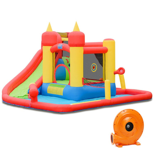 Inflatable Blow Up Water Slide Bounce House with 740W Blower Bounce House As the pics shown at Gallery Canada
