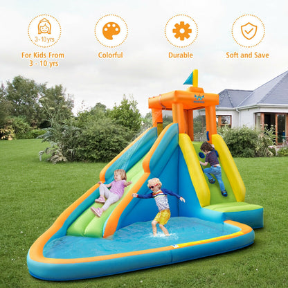 Inflatable Water Slide, Bounce House, 740W Blower Bounce House at Gallery Canada