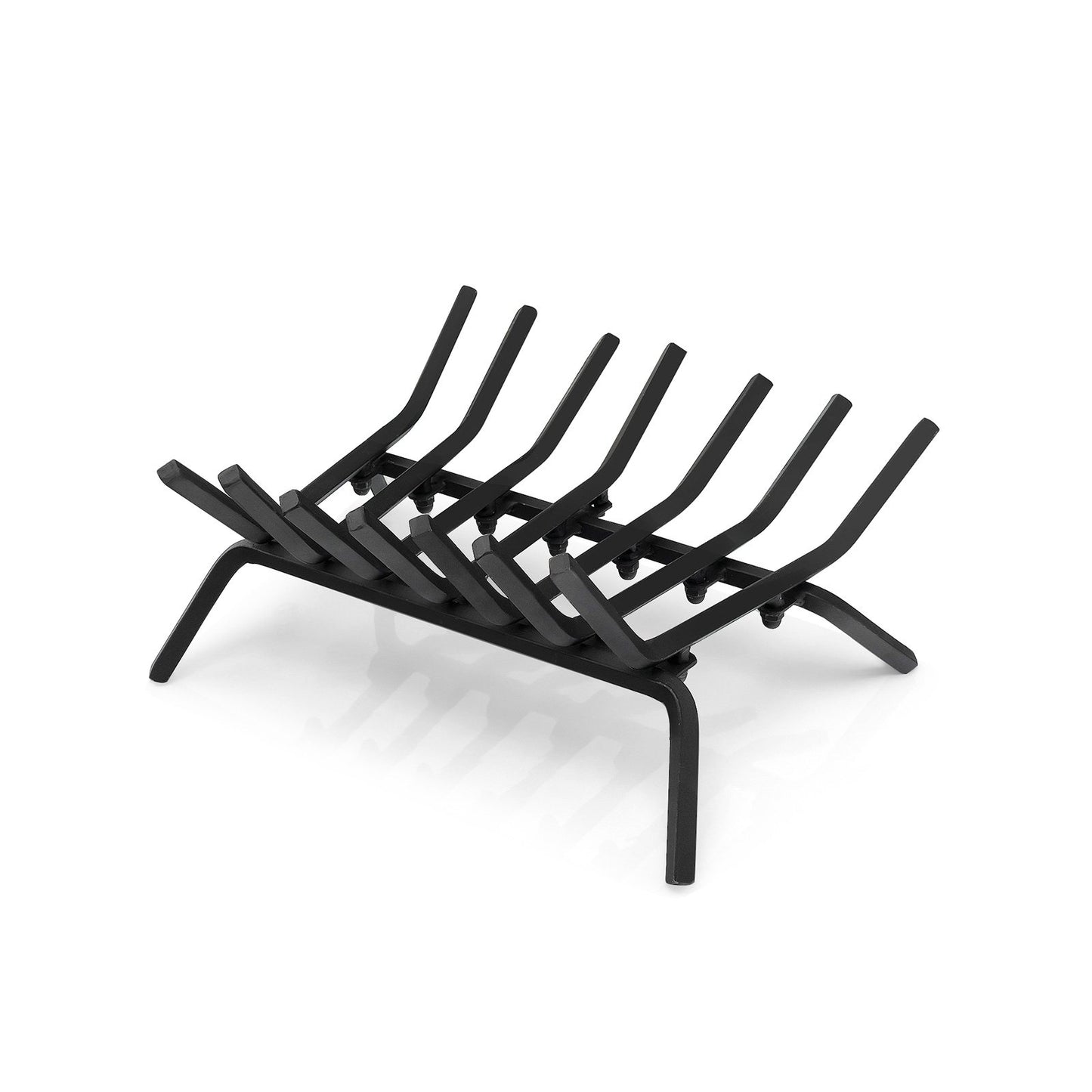31/25/18 Inch Fireplace Grate for Outdoor Fire Pit-S, Black