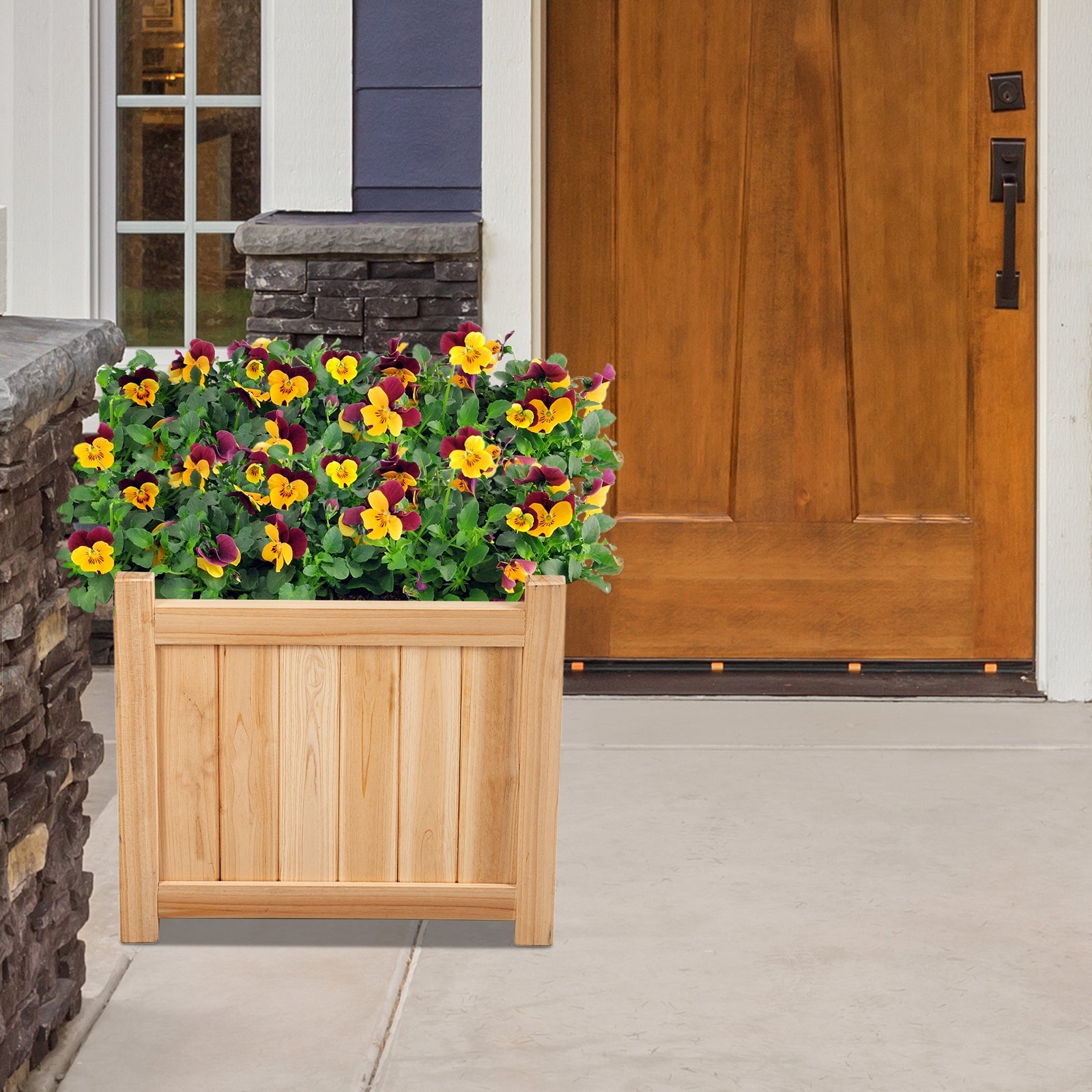 Foldable Flower Bed with Drainage Hole and Base Raised Garden Beds at Gallery Canada