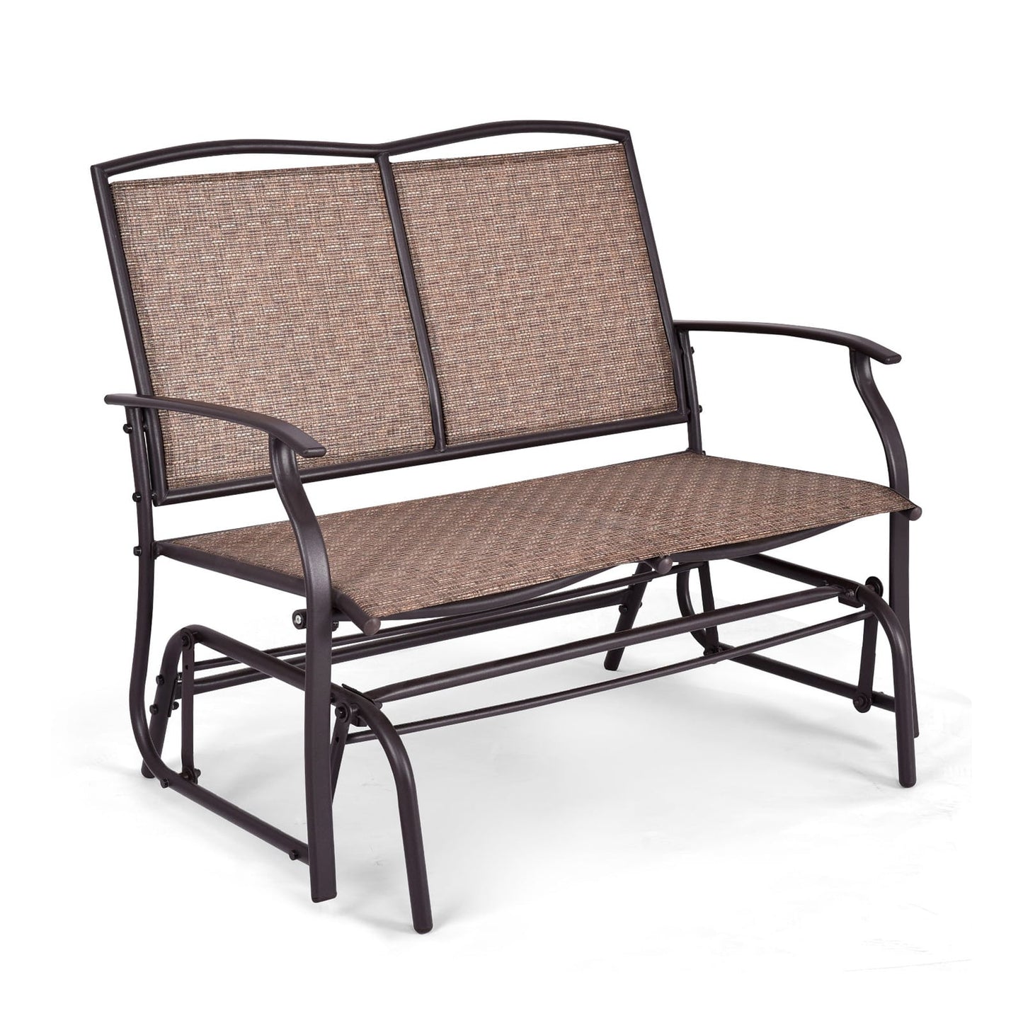 Iron Patio Rocking Chair, Brown Patio Rocking Chairs & Gliders Brown at Gallery Canada