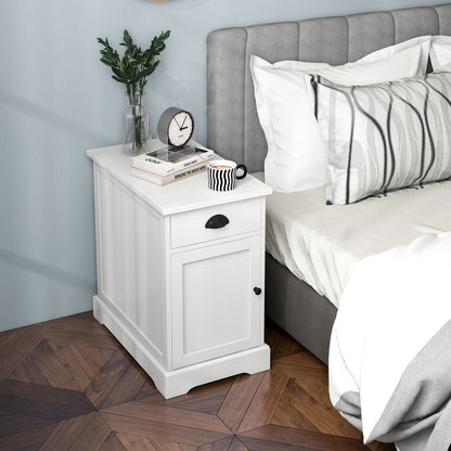 End Table With Charging Station, Flip Top, White End & Side Tables at Gallery Canada
