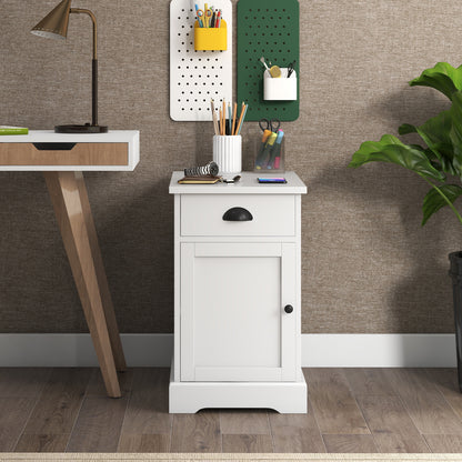 End Table With Charging Station, Flip Top, White End & Side Tables at Gallery Canada