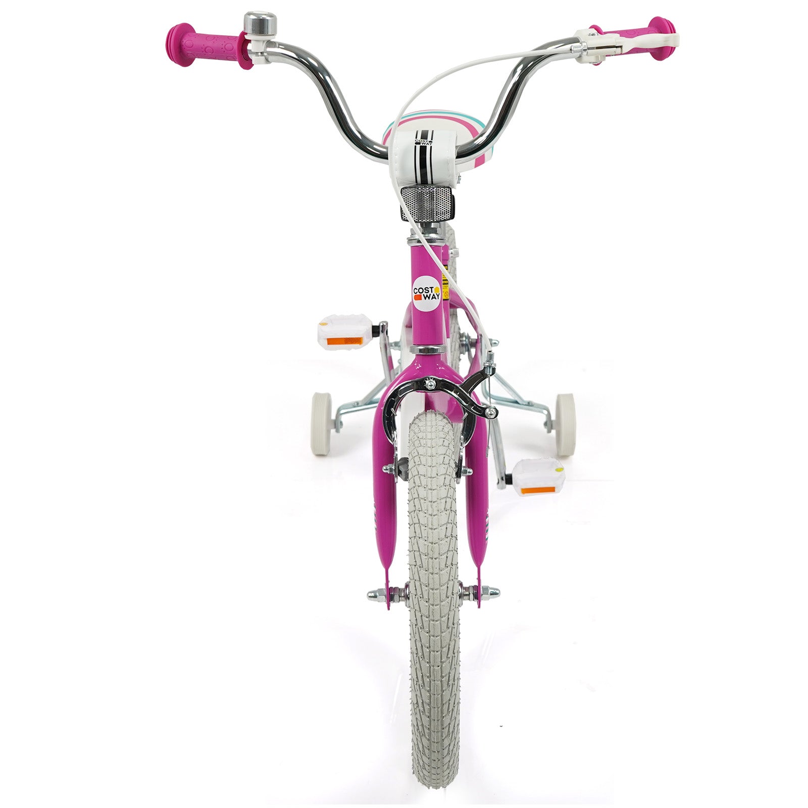 16 Inch Kids Bike for Aged 3-8 Years Old with Adjustable Handlebar Pink- Starlight Wave, Pink Kids Bike at Gallery Canada