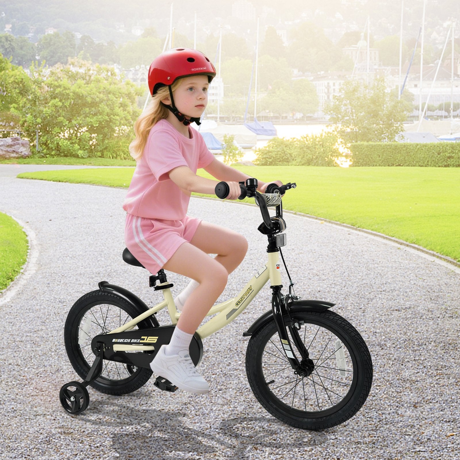 16 Inches Kids Bike Sport Bicycle with Removable Training Wheels Kids Bike at Gallery Canada
