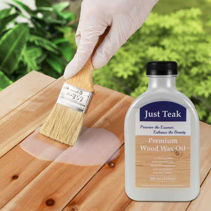 16 Oz Wood Oil Cleaner, Brightener, For Outdoor & Indoor Furniture