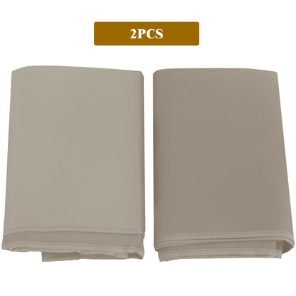 16' x 4' 2Pcs Replacement Canopy, Pergola Sun Awning, Beige Gazebos Beige at Gallery Canada