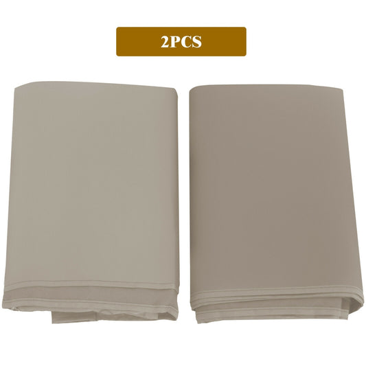 16' x 4' 2Pcs Replacement Canopy, Pergola Sun Awning, Beige Gazebos Beige at Gallery Canada