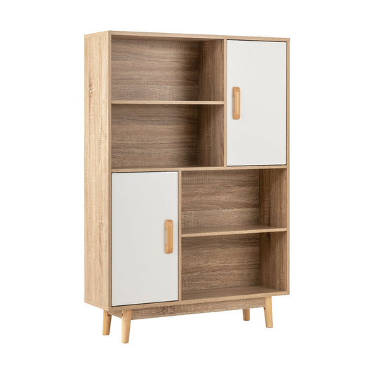 Sideboard Storage Cabinet with Door Shelf, White - Gallery Canada