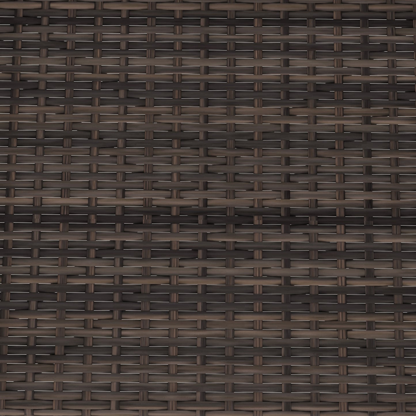 4 Pieces Outdoor Wicker Conversation Bistro Set with Soft Cushions and Tempered Glass Coffee Table, Brown Patio Conversation Sets at Gallery Canada