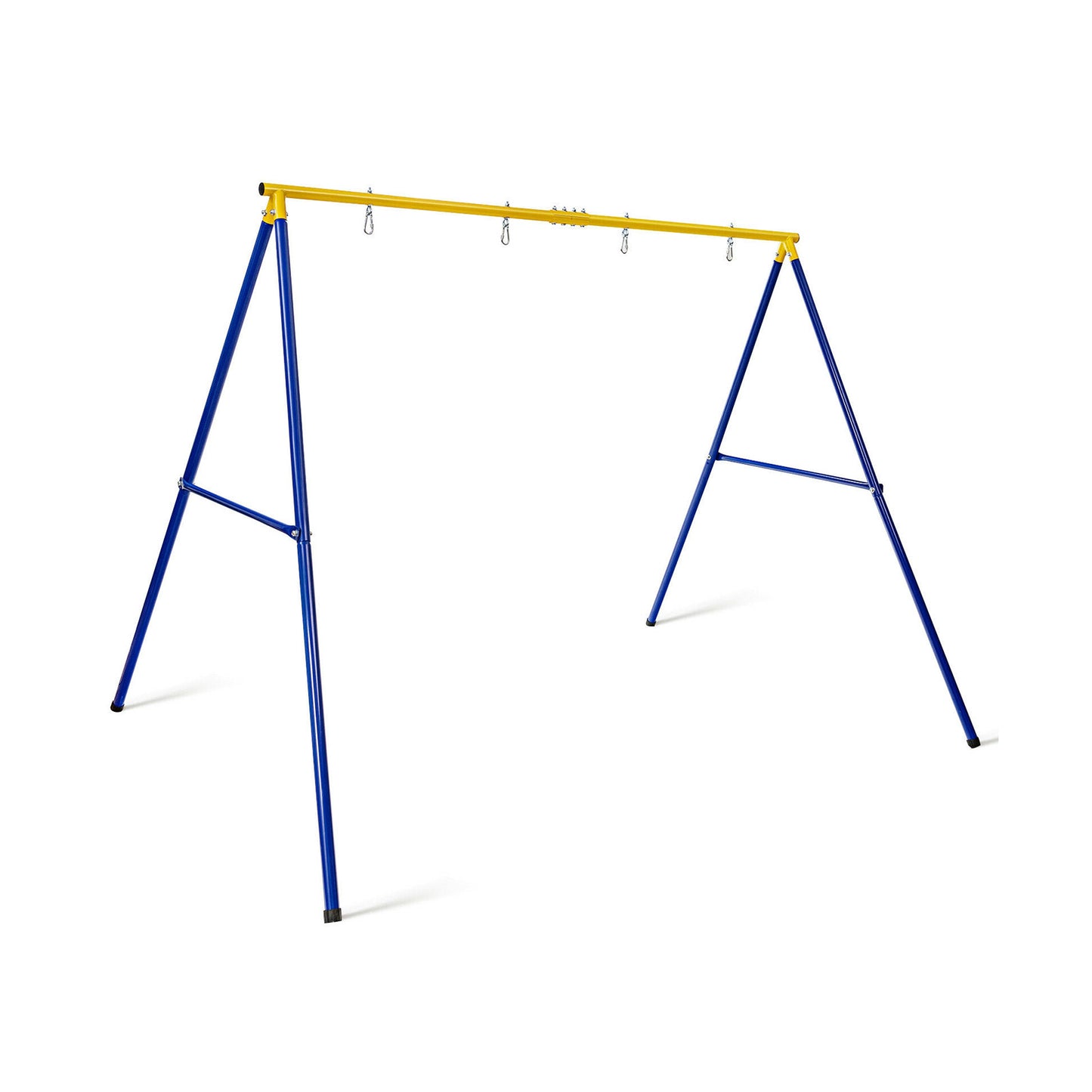 660 LBS Extra-Large A-Shaped Swing Stand with Anti-Slip Footpads (Without Seat), Yellow Swing & Playsets at Gallery Canada