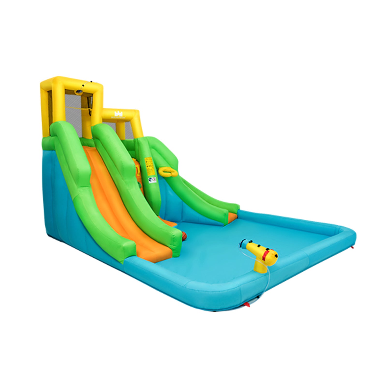 Inflatable Water Park Bounce House with Climbing Wall Bounce House at Gallery Canada