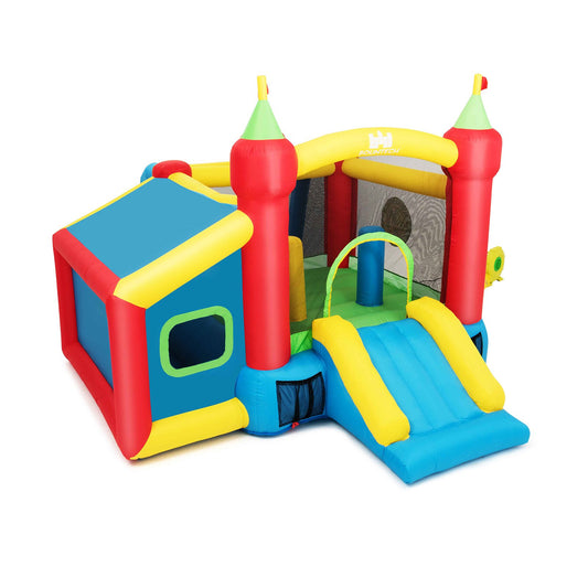 Inflatable Bounce House Kids Slide Jumping Castle without Blower - Gallery Canada