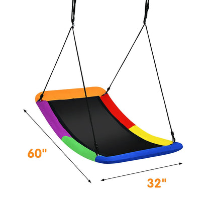 700lb Giant 60 Inch Platform Tree Swing for Kids and Adults, Multicolor - Gallery Canada
