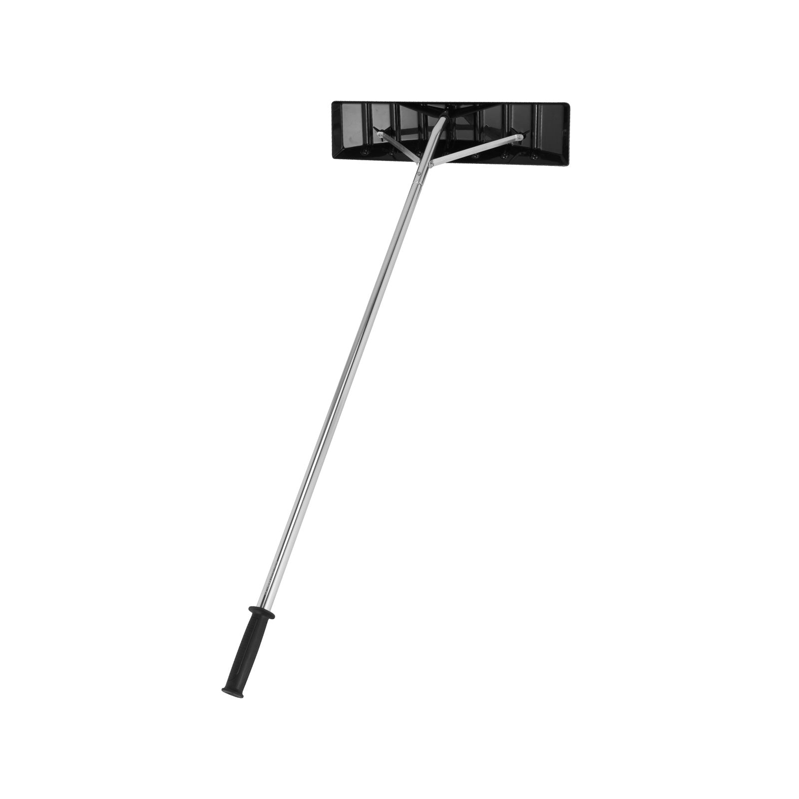 20 Feet Extendable Aluminum Snow Roof Rake with Anti-slip Handle, Black Snow Removal Black at Gallery Canada