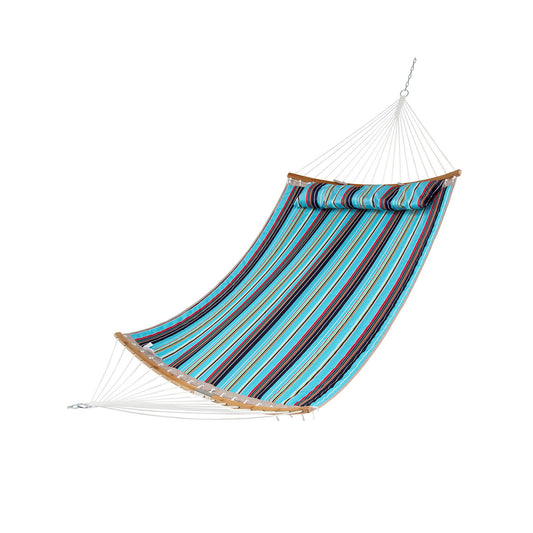 Outdoor Hammock with Detachable Pillow, Blue - Gallery Canada