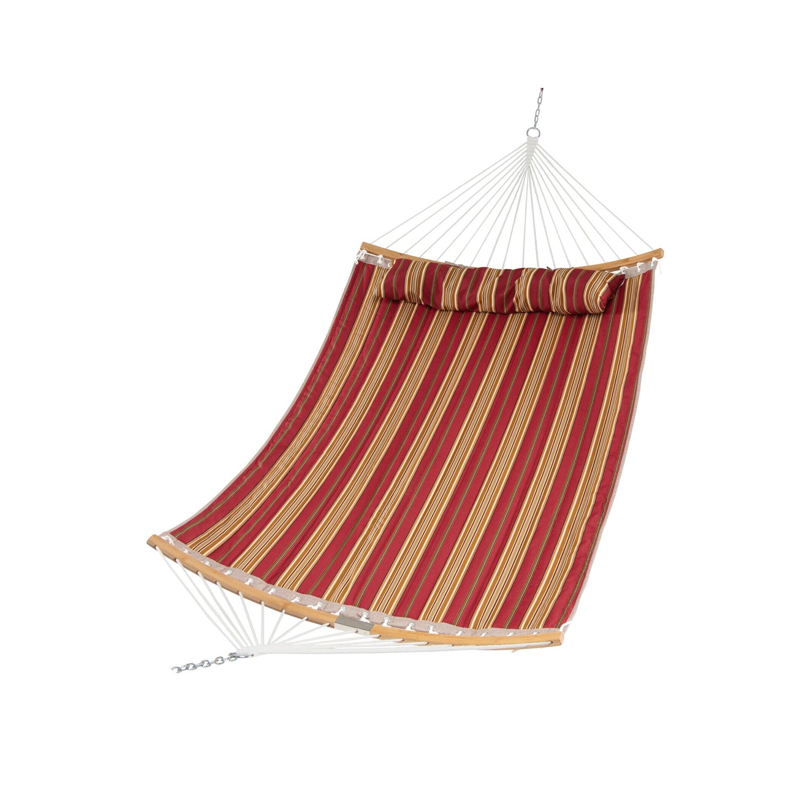 Outdoor Hammock With Detachable Pillow, Red Hammocks Red at Gallery Canada