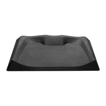 Portable Anti-Fatigue Standing Mat with Massage Point and Diverse Terrain for Office and Home, Black Sport Equipments at Gallery Canada