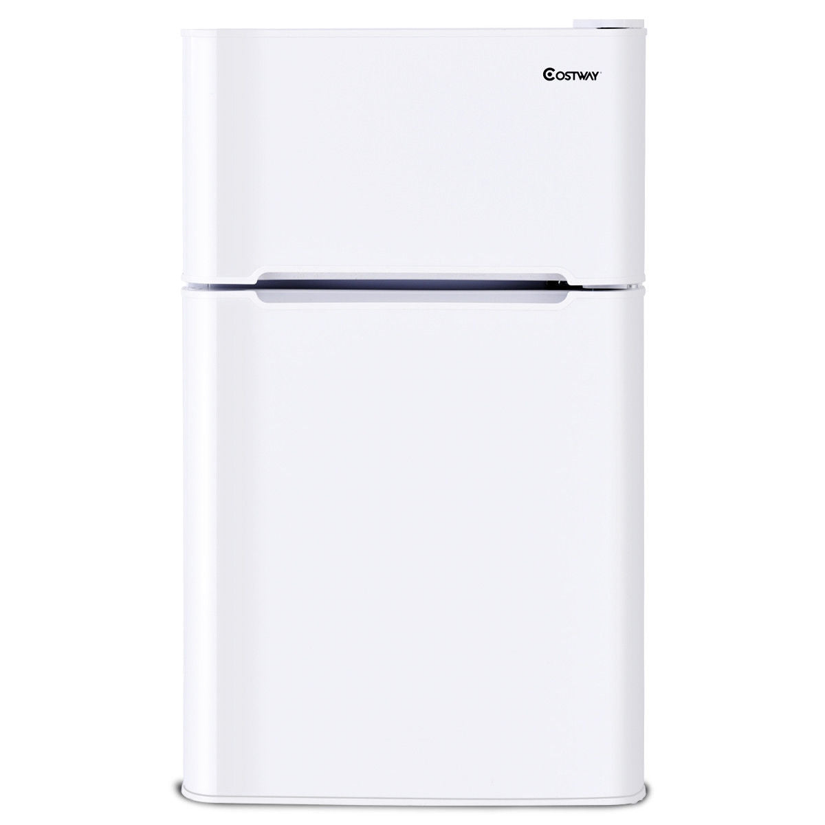 3.2 cu ft. Compact Stainless Steel Refrigerator, White Refrigerators at Gallery Canada