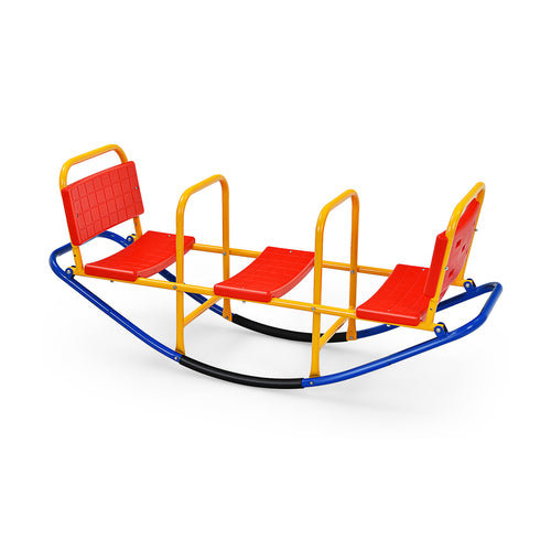 Outdoor Kids Seesaw Swivel Teeter, For 3 To 8 Years, Red