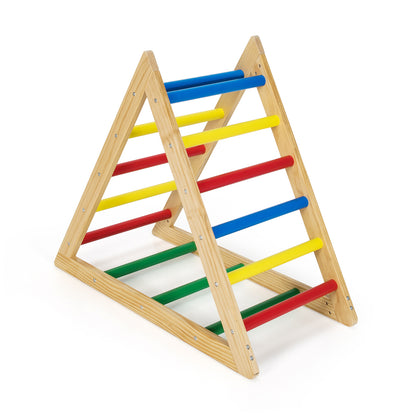 Climbing Triangle Ladder with 3 Levels for Kids, Multicolor Climbers & Slides Multicolor at Gallery Canada
