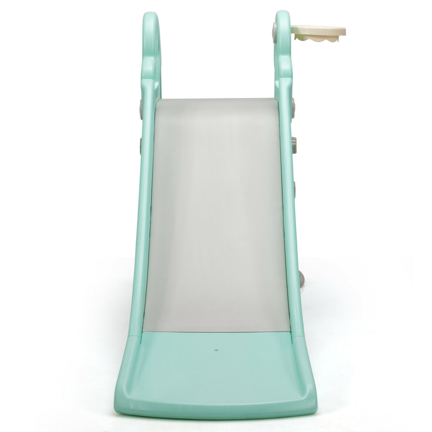 3-in-1 Kids Climber Slide Play Set, Basketball Hoop, Green Climbers & Slides at Gallery Canada