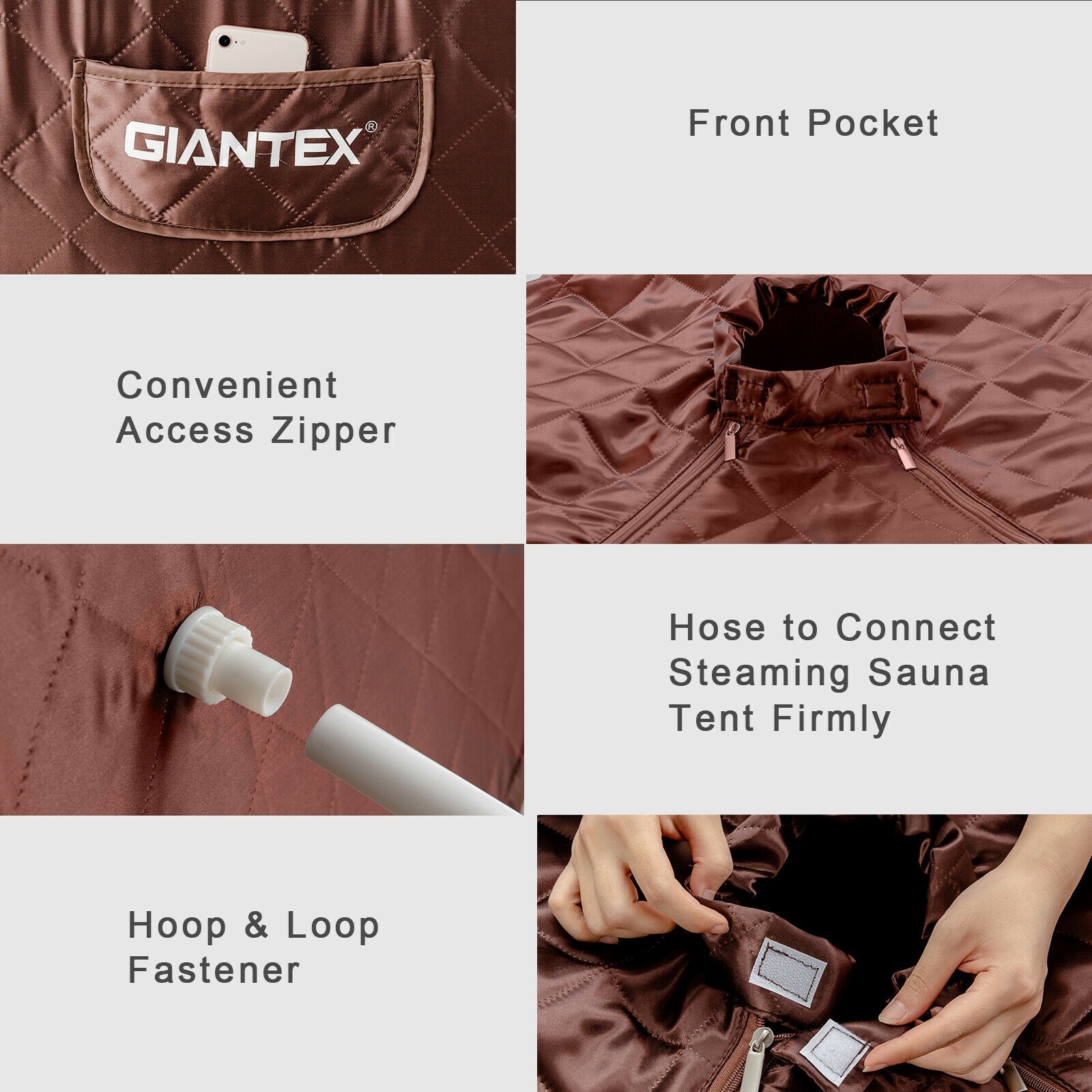 Portable Personal Steam Sauna Spa with Steamer Chair, Coffee Spa & Salon at Gallery Canada