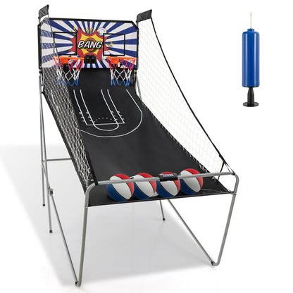 Dual Shot Basketball Arcade Game, 8 Game Modes, 4 Balls, White Game Room at Gallery Canada