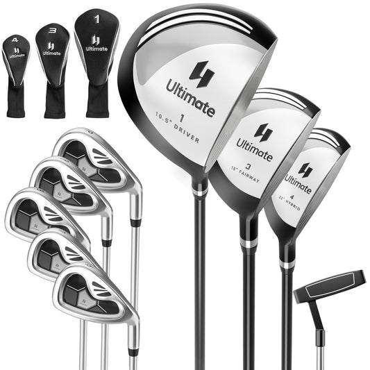 Men's 9-Piece Golf Club Set, Gray Golf Gray at Gallery Canada