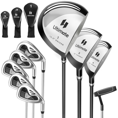 Men's 9-Piece Golf Club Set, Gray Golf Gray at Gallery Canada