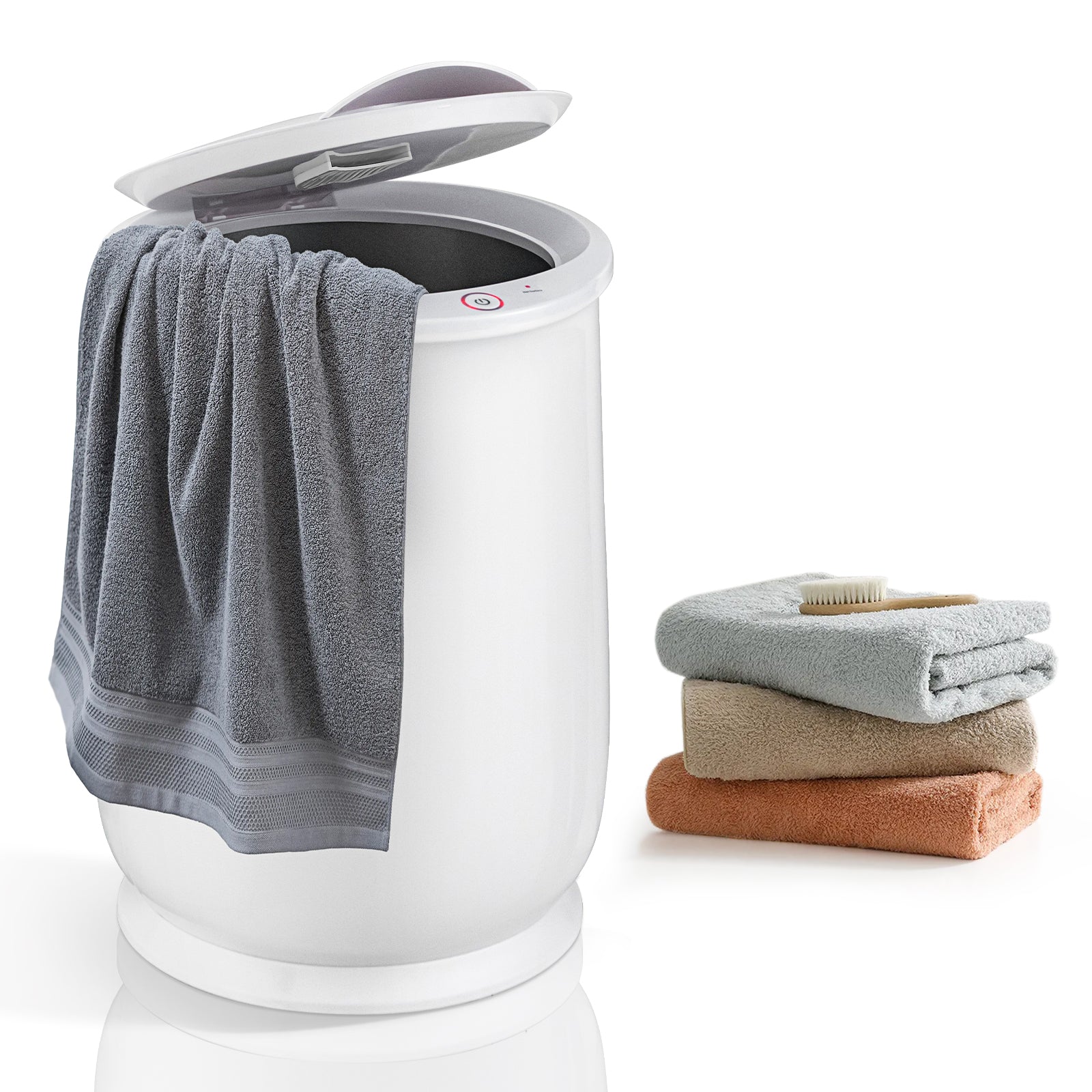 20L Bathroom Towel Warmer, Auto Shut Off, White Dryers at Gallery Canada