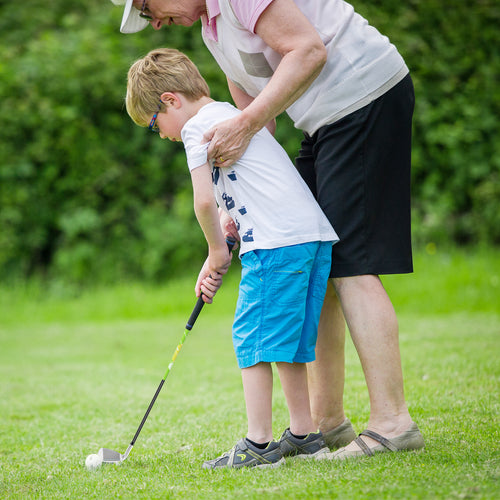 Junior Complete Golf Club Set, Right Hand, Kids, Green